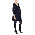 Liz Lange&reg; Maternity Tie Back Knit Dress - Black/Gray
