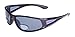 BlueWater Polarized +2.5 Magnification Bifocal 3 Sunglasses, Gloss Black Frame, Gray Lenses