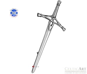 Celtic Art Sterling Silver Kilt Pin (KP033)