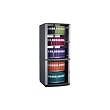 3-Tier LockFile Double-Sided Carousel Cabinet, 51H x 36W x 36D