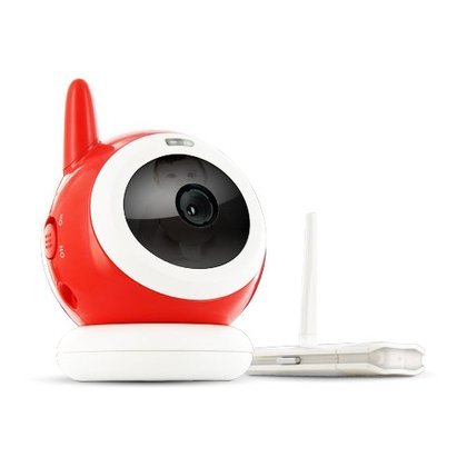 LEVANA LV-TW500 Digital Wireless Baby Camera with Online Monitoring and Email Alerts (White/Red)