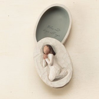 Willow Tree Angel of Prayer Keepsake Box DEMDACO #26605