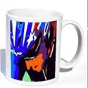 Lance Armstrong Tour De France Pop Art Coffee Mug