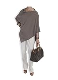 Cashmere Poncho - 088 Taupe by Catherine Robinson