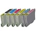 22er Komplettset Druckerpatronen f�r Epson Stylus R 200 210 220 300 320 340