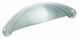 Amerock TPK9365-G10 Essential'z Cup Pull Satin Nickel 10-Pack, 64mm Center to Center