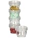 Kitchen & Housewares : Small Lock-Ups Stackable Plastic Containers (Set of 5)