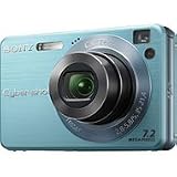 Photo : Sony Cybershot DSCW120/L 7.2MP Digital Camera with 4x Optical Zoom with Super Steady Shot (Blue)