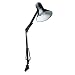 Globe Electric 52061-T20 Swing Arm Clip Lamp Including CFL Light Bulb, Black