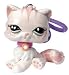 Persian Cat -- Littlest Pet Shop Light-Up Clip-On Keychain