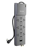 Belkin 12-Outlet Home/Office Surge Protector with Phone/Ethernet/Coaxial Protection and Extended Co