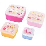 Hello Kitty 4pcs Lunch Case