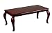 Mahogany Coffee Tables - Queen Ann Traditional Coffee Table - Mahogany