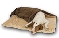 K&H 36-Inch-by-54-Inch Thermo-Pet Throw, Large, Mocha & Cream