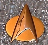 Star Trek TNG Authentic Full Size COMMUNICATOR PIN New