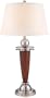 Lite Source LS-20690 Elijah One Light Table Lamp in Polished Steel