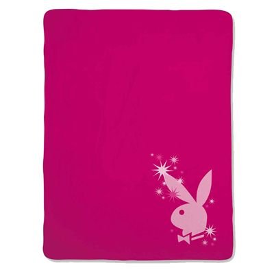 Playboy 10290400 Fleece Decke Sparkling Bunny, 150 x 200, 100% Polyester Preisvergleich