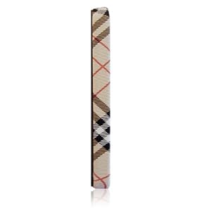 JKase� Tartan Plaid Series Brown/Beige Back Hard Protector Cover Case for Apple iPhone 4 / iPhone 4G with FREE S Stand and Connector Protector - [ JKase Retail Packaging]