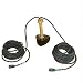 Interphase T1-1200-032 Bronze Thru - Hull Transducer