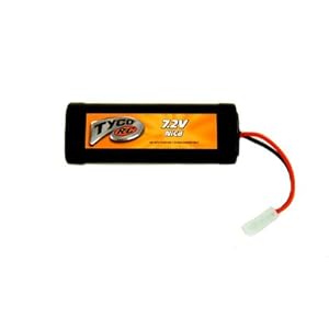 Tyco RC 7.2V NiCd Battery pack for the following Tyco model rc vehicles using 7.2 volt batteries: B8925 Grave Digger, C4639 Batman, G4925 Suzuki GSX-R 1000, H3622 Drift Kings Mazda RX7, H3623 Drift Kings Nissan Silvia S15, J9862 & J9863 N.S.E.C.T. Vehicle