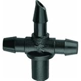 Rain Bird BT25-30PK 1/4-Inch Barbed Tee, 30-Pack