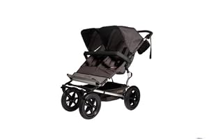 Mountain Buggy Duo Stroller, Black Dot