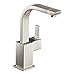 Moen S5170SRS 90-Degree One-Handle High Arc Single Mount Bar Faucet, Spot Resist Stainless