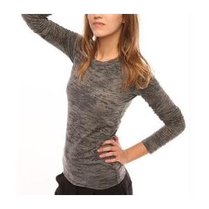 Buy Alternative Apparel Burnout Long Sleeve Raglan Shirt aa2694 by Alternative
