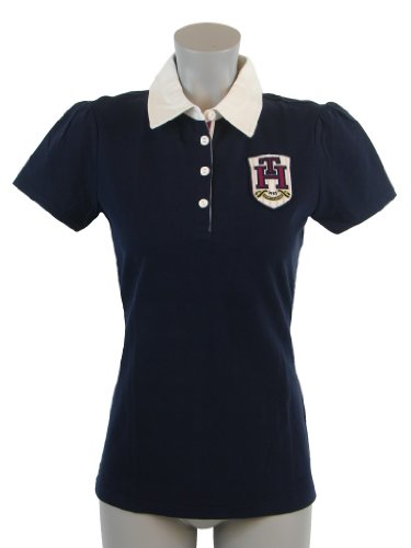 Click To Tommy Hilfiger Slim Fit Womens Logo Polo Shirt Details... Tommy Hilfiger Slim Fit Womens Logo Polo Shirt