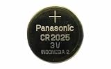 Produkt-Bild: 10er-SET Panasonic Knopfzellen Lithium 20 x 2,5 mm CR 2025