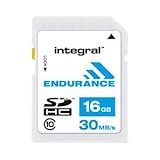 16GB Integral Endurance SDHC CL10 memory card (SLC - 30MB/sec read speed)