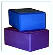 4&ldquo; Yoga Block - Purple, Size: 4 inch; Colour: Purple