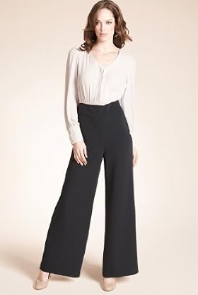 Autograph V-Neck Flat Front All-in-One