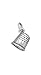 Corinna-Maria 925 Sterling Silver Sewing Thimble Charm