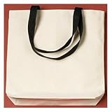 BAGedge by Big Accessories Canvas Tote With Contrasting Handles