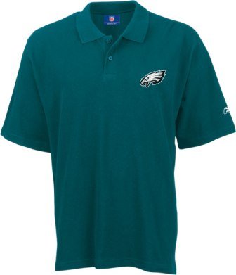 Philadelphia Eagles Reebok Basic Polo Shirt - Medium