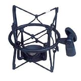 Anti-vibration microphone holder