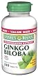 Nature's Bounty Ginkgo Biloba, Tablets 240 ea