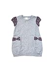 SaluteTiti(サルテティティ)本体綿100ミニ裏毛半袖ワンピースベスト（90ｃｍ　グレー）