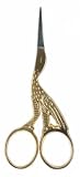 Allary Ultra Fine Stork 3-1/2 Inch Needlework Scissors