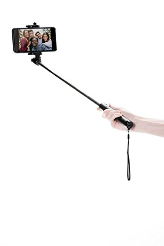 Bluetooth Selfie Stick For iPhone & Android Smartphones - iPhone 5, 6, 6 plus, LG, Samsung and Motorola.