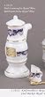 Reutter Porcelain Miniature Blue Royale Bathroom Stove