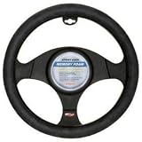 Memory Foam Steering Wheel Cover - Black by YSU
