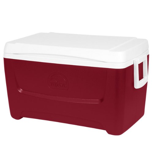 Igloo Island Breeze 48 Quart Cooler (Lava Red, 25.562 x 14.062 x 14.125-Inch)