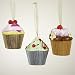 CUPCAKE W/NAME BANNER ORN - 2 5