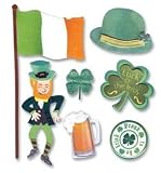 Boutique Themed Ornate Stickers: Proud To Be Irish
