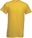 Fruit of the Loom plain t-shirt Yellow XL (44 - 46 inch chest)