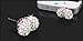 niceeshop(TM) Pink Bling Crystals Heart Shaped Cellphone Charms Universal 3.5mm Dust Plug For iPhone Samsung iPod HTC