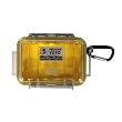 Micro Case Clear, Yellow, 5.44 x 4.06 x 2.13 - Micro Case, Clear