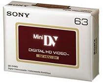 Sony HDV 63 Hi Definition Digital Video Tape - Pack 5